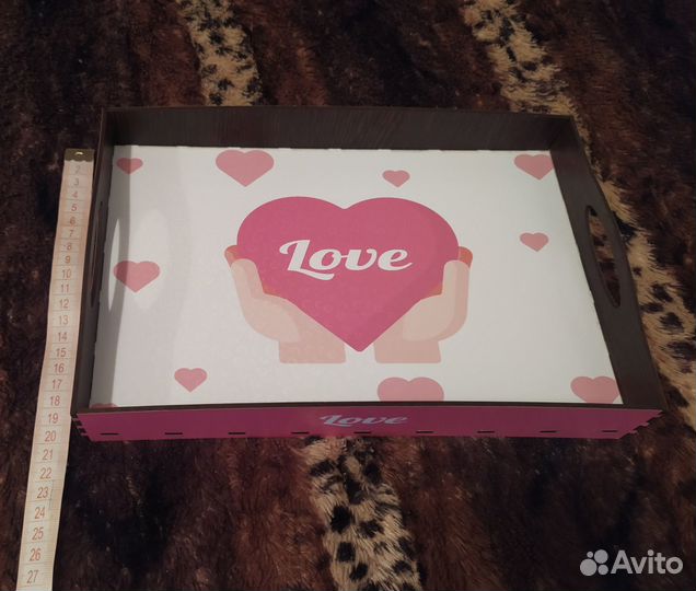 Деревянный поднос