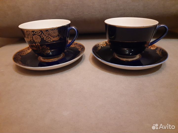 Чашка с блюдцем лфз СССР