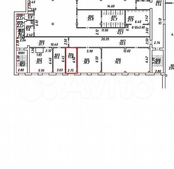 Производство, 17.8 м²