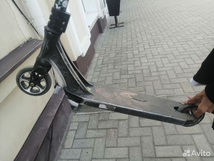 Трюковой самокат кастом парк
