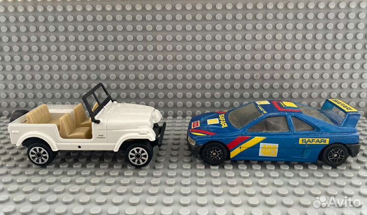 Модели Машин Jeep и Peugeot 1/43 Bburago