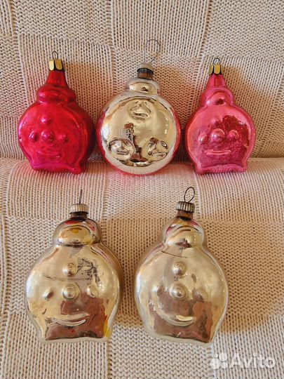 Елочные игрушки ссср.Разные