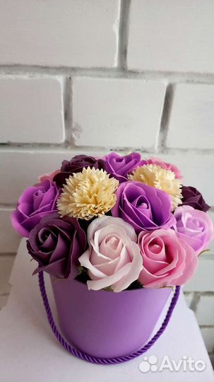 Букет из мыла