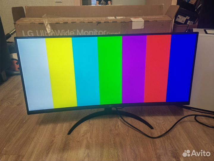 LG UltraWide 34WQ60C-B, 3440x1440, 60 Гц, IPS