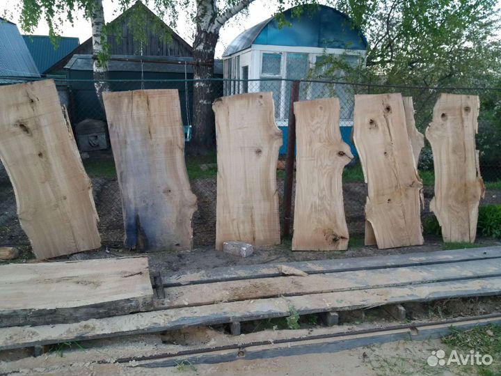 Слэбы из дуба