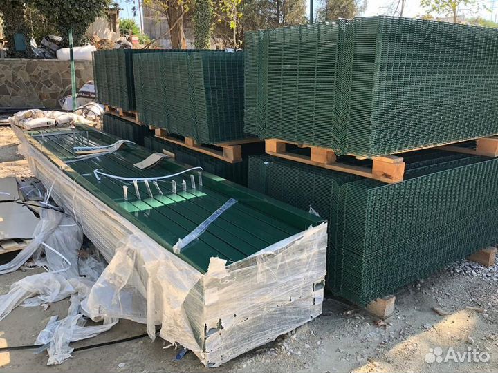 Забор сетка 3D