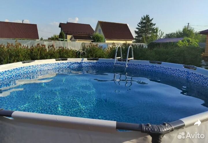 Каркасный бассейн 366х122см. Полный комплект