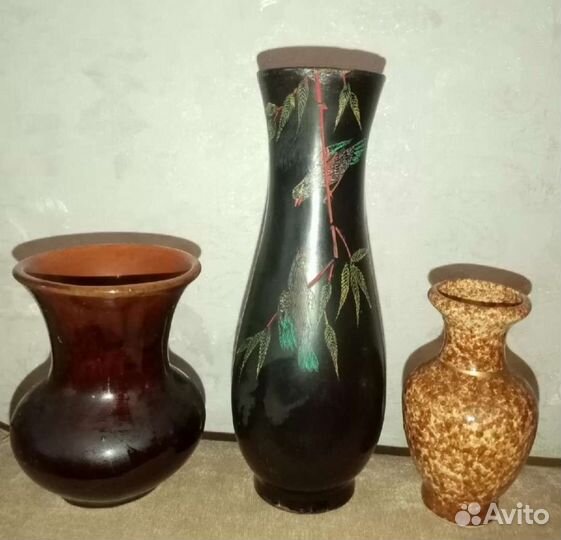 Вазы для цветов Винтаж СССР Керамика