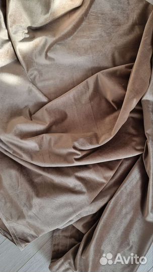 Шторы бархатные готовые