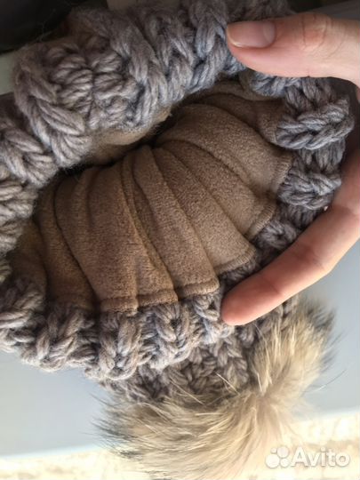 Шапка зимняя женская