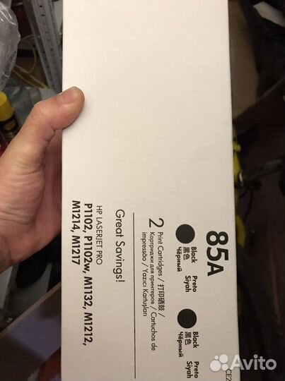 Катридж 85А оригинал