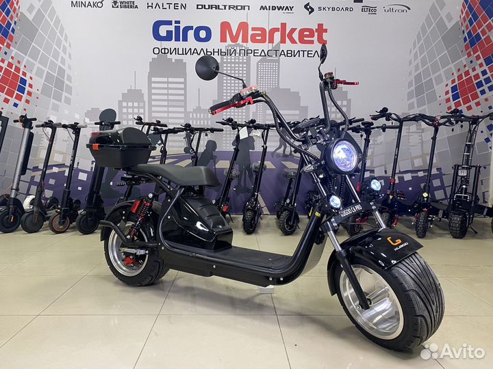 Электроскутер kugoo c6 pro