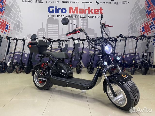 Электроскутер kugoo c6 pro