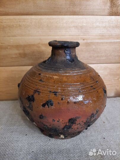 Корчага Горшок с Горлышком 19в