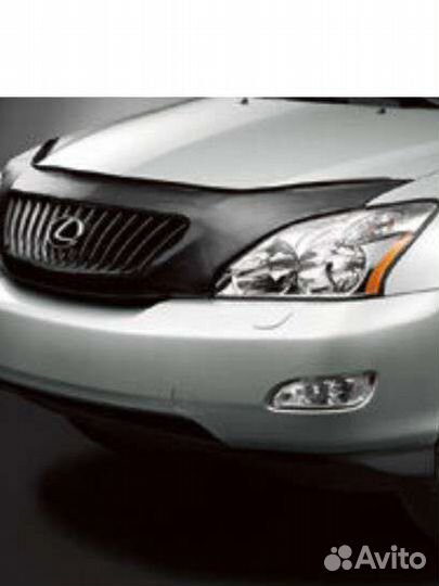 Дефлектор капота из кожи на Lexus RX 2