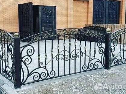 Кованый забор