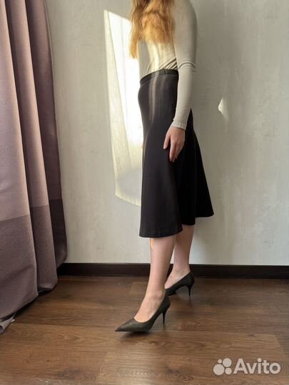 Юбка миди черная Michael korcs 42-44