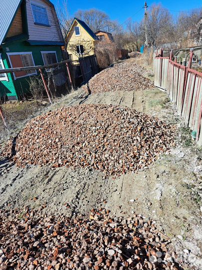 Кирпич дробленный мелкий