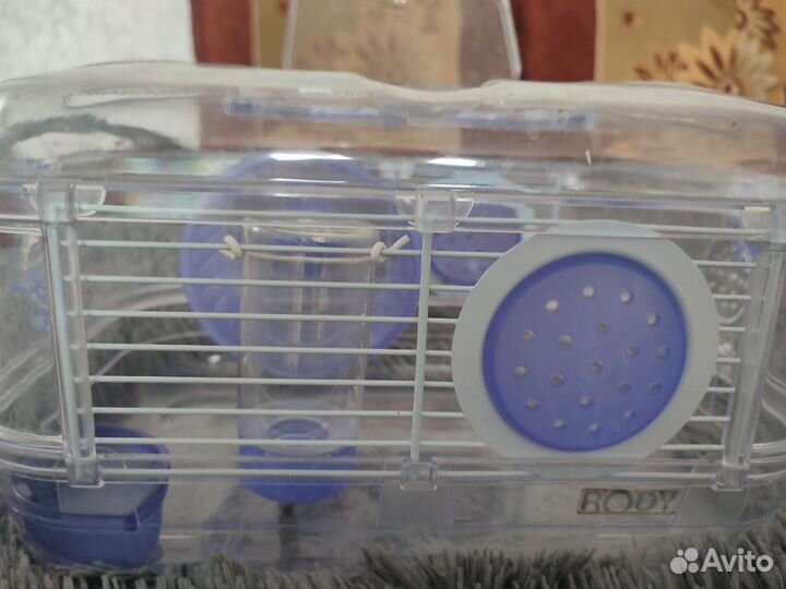 Клетка для грызунов пластиковая