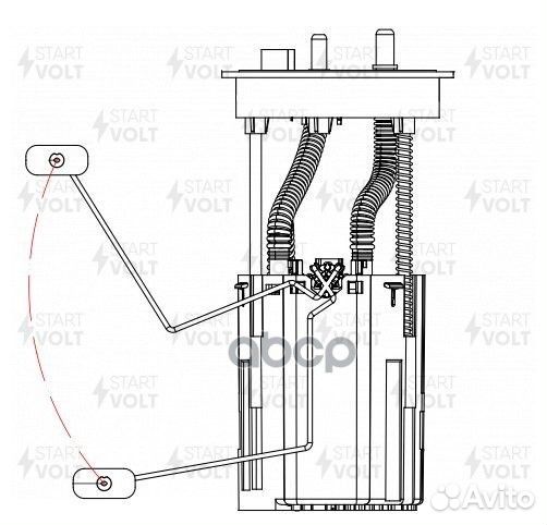 Модуль топл. насоса для а/м Geely Coolray