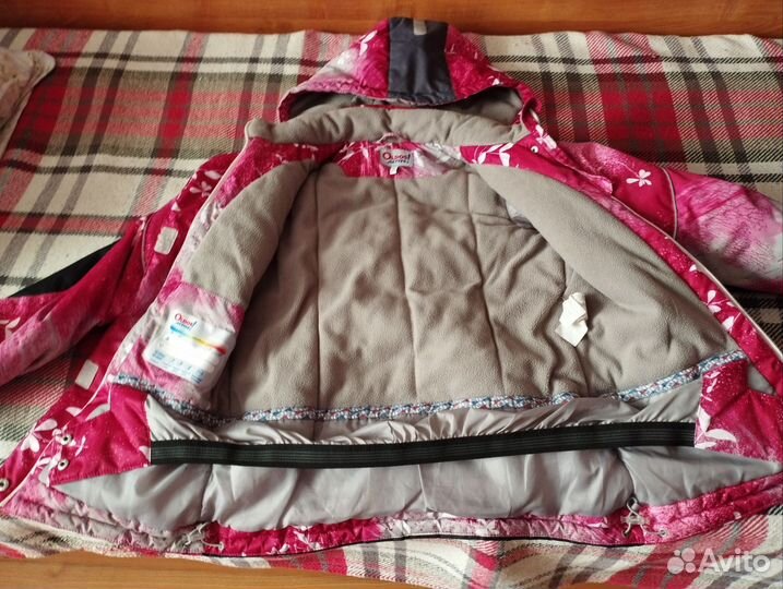 Куртка зимняя для девочки р. 140-146