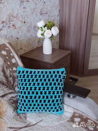 Подушка декоративная ручная работп