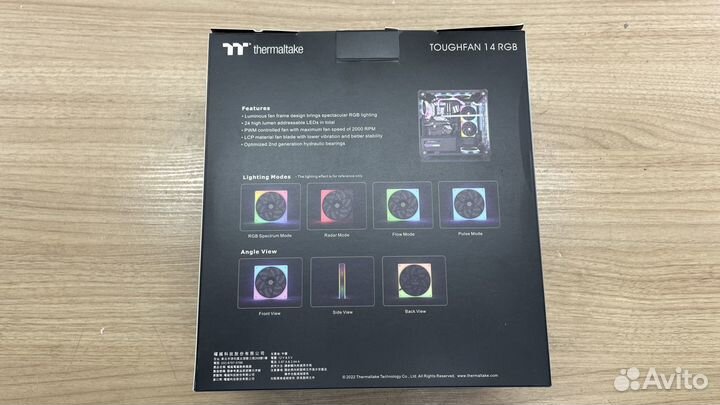 Thermaltake toughfan 14 RGB