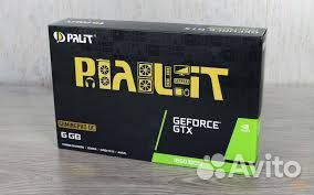 Видеокарта Palit geforce gtx 1660 super gamingpro