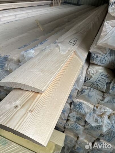 Блокхаус. Имитация бревна Сосна. С доставкой