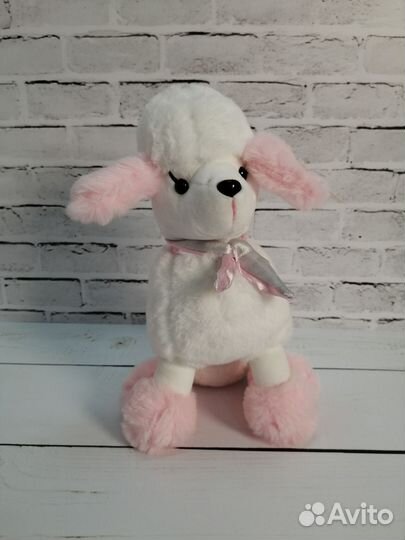 Мягкая игрушка, пудель 23см