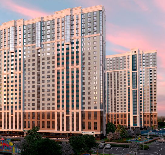 2-к. квартира, 64,7 м², 10/25 эт.