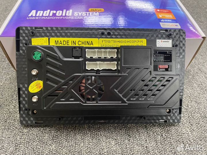 Универсальная магнитола 9 дюймов HD 4G