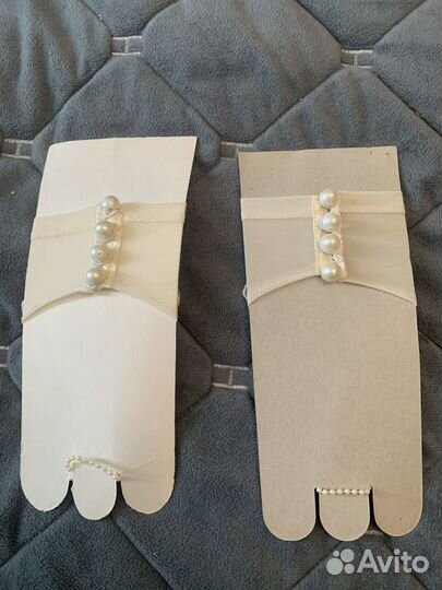 Перчатки свадебные