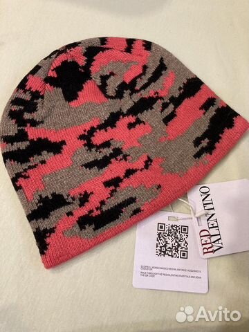 Шапка valentino red оригинал