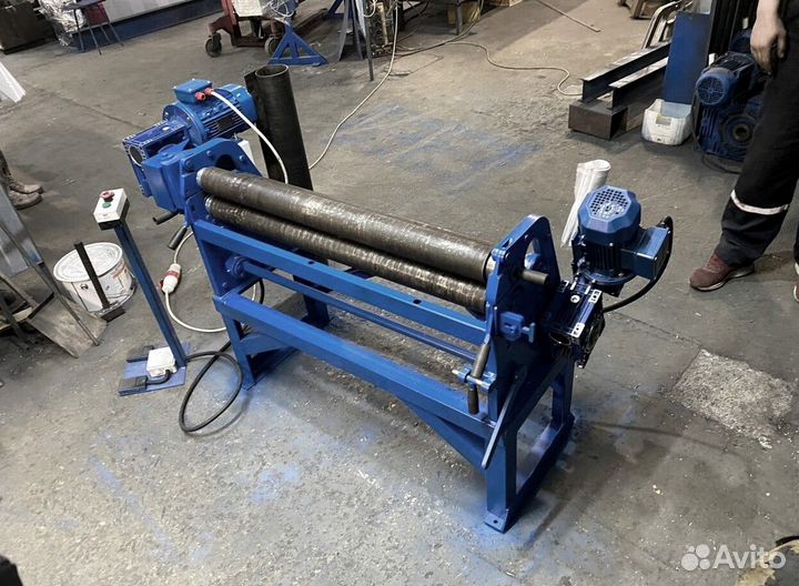 Вальцы трехвалковые листогибочные