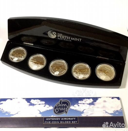 Набор монет. Острова Кука 1 доллар, 2008 год