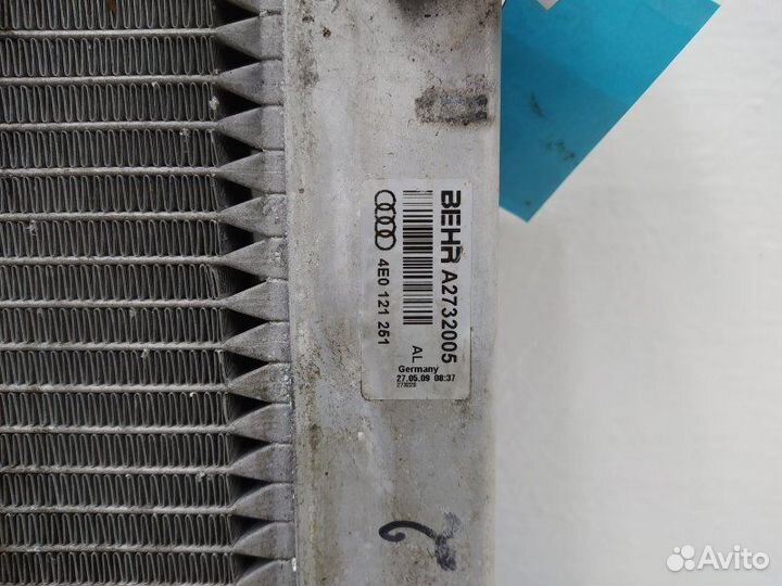 Б/У Радиатор (основной) behr Ржавый антифриз