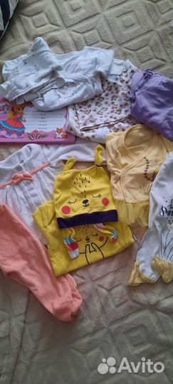 Вещи пакетом для девочки от до 3-ех месяцев