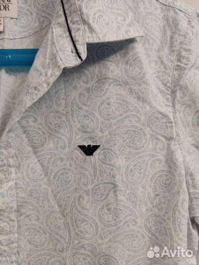 Рубашка armani junior оригинал рр 142 на мальчика