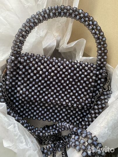 Сумка из бусин