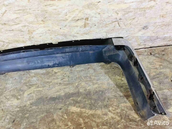 Бампер задний Дорест nissan Terrano R50 Белый