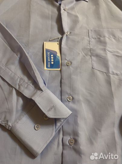 Рубашка школьная новая