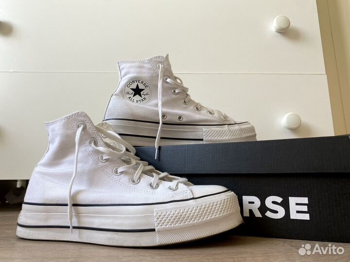 Кеды Converse Chuck Taylor All Star высокие белые