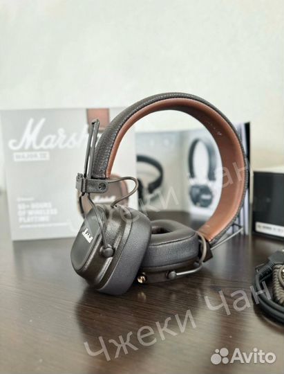 Marshall Major 4 FCO черный/коричневый цвет