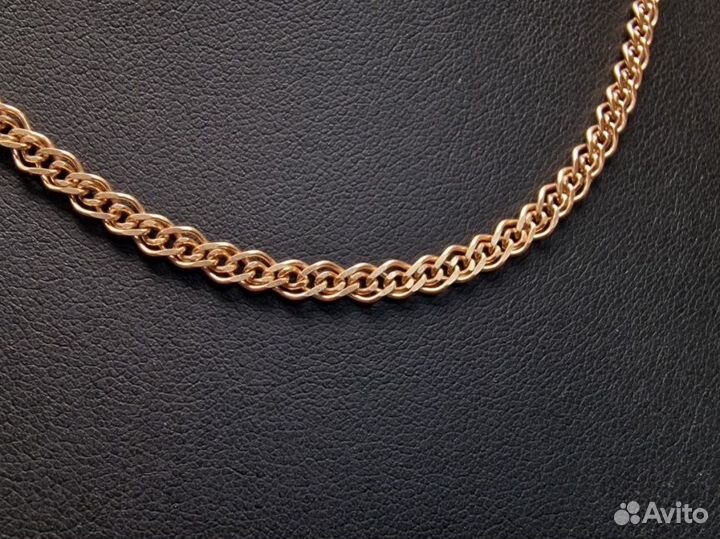 Золотая цепь 585 пробы массой 9.4 грамма (45см)