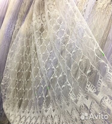 Тюль корт, готовые комплекты