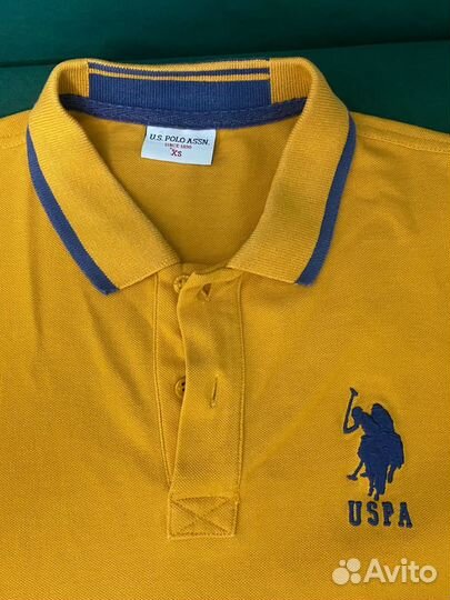 Продам мужской лонгслив uspa polo