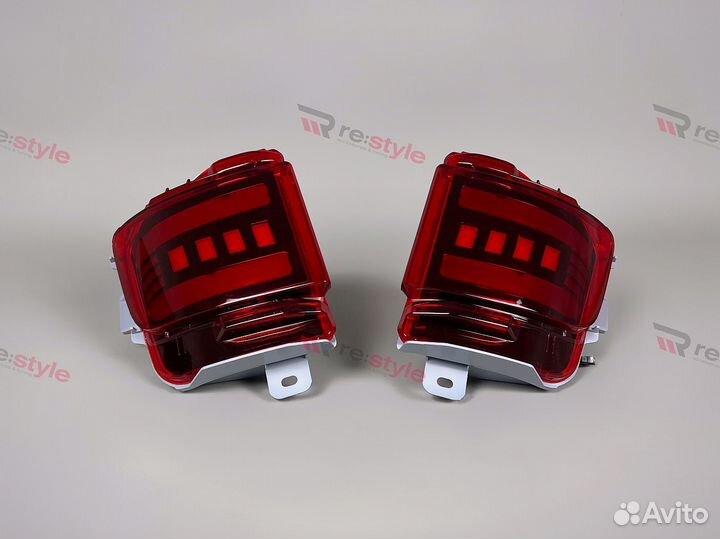 Катафоты Toyota Land Cruiser 200 с16г Тюнинг