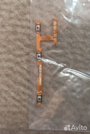 Шлейф кнопок Xiaomi redmi note 10