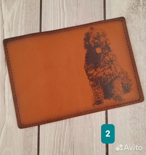 Обложка для паспорта натуральная кожа